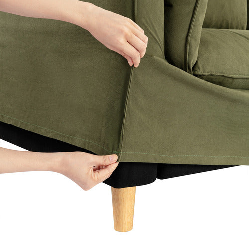JUDE 3 SEATER SLIPCOVER SOFA