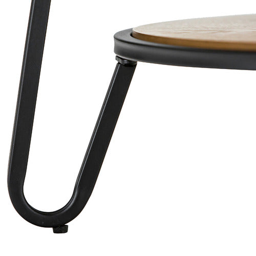 CONTINENTAL DESIGNS MACY ROUND COFFEE TABLE