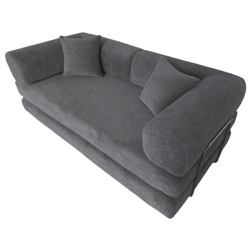 MIKASA FURNITURE KIRAN 3 SEATER DOUBLE CORDUROY SOFA BED