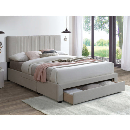 WESTERN DESIGNS MONTES 3 DRAWER QUEEN BED