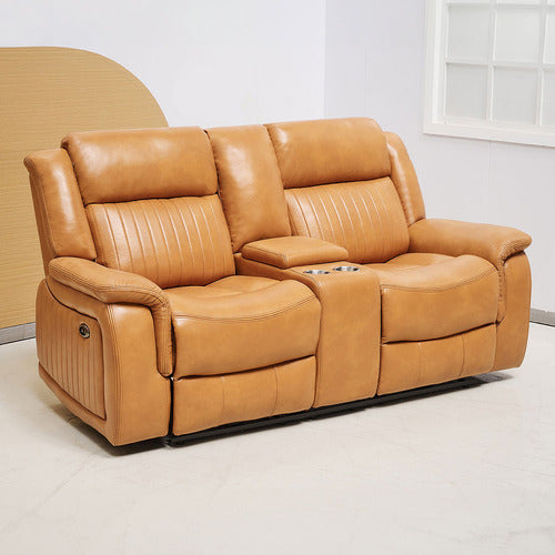 BY DESIGNS MARCIELA 2 SEATER ELECTRIC RECLINER SOFA