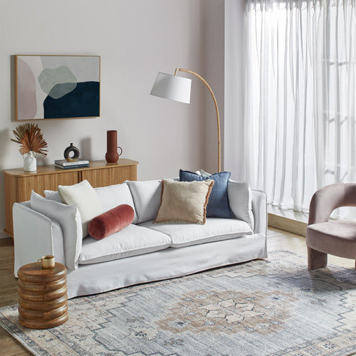 JUDE 3 SEATER SLIPCOVER SOFA