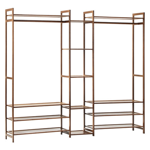 LIVING FUSION 168CM NOUR BAMBOO CLOTHING RACK