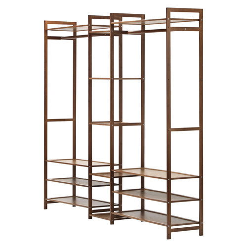 LIVING FUSION 168CM NOUR BAMBOO CLOTHING RACK