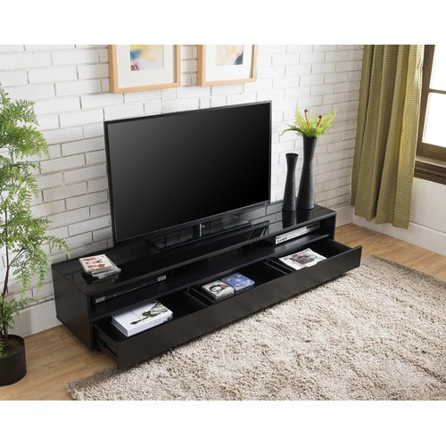MONUMENT FURNITURE 180CM MODERN LOWLINE ENTERTAINMENT UNIT