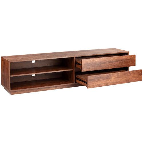 180CM WALNUT RHET TV UNIT