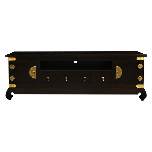 LA VERDE 190CM VINTAGE STYLE CHINESE ENTERTAINMENT UNIT