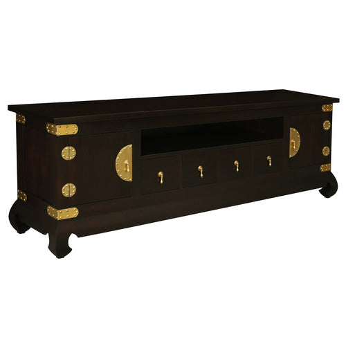 LA VERDE 190CM VINTAGE STYLE CHINESE ENTERTAINMENT UNIT