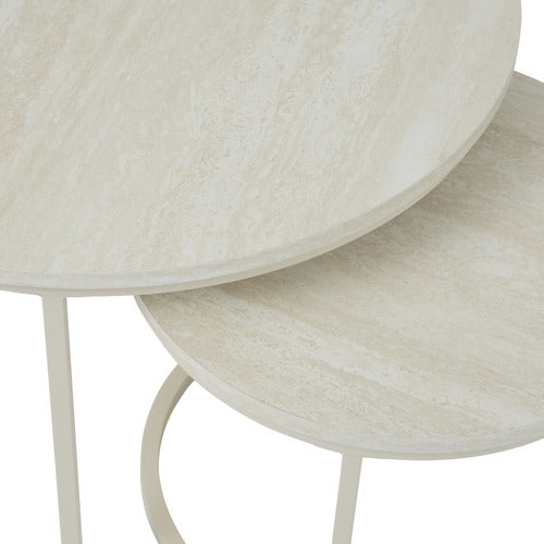 MADDISON LANE 2 PIECE BERRYL NESTING COFFEE TABLE SET