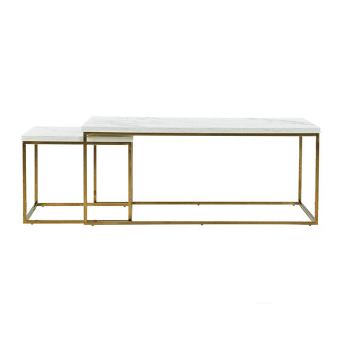 MIKASA FURNITURE 2 PIECE CESLEY NESTING COFFEE TABLE SET