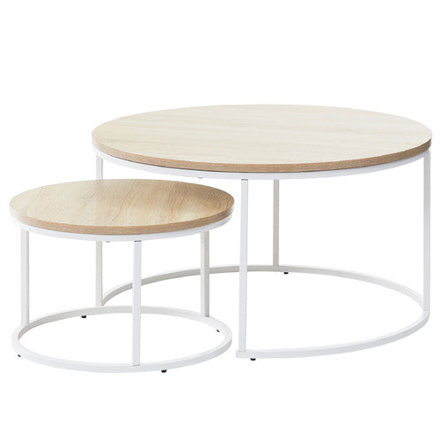 MADDISON LANE 2 PIECE DEREK NESTING COFFEE TABLE SET