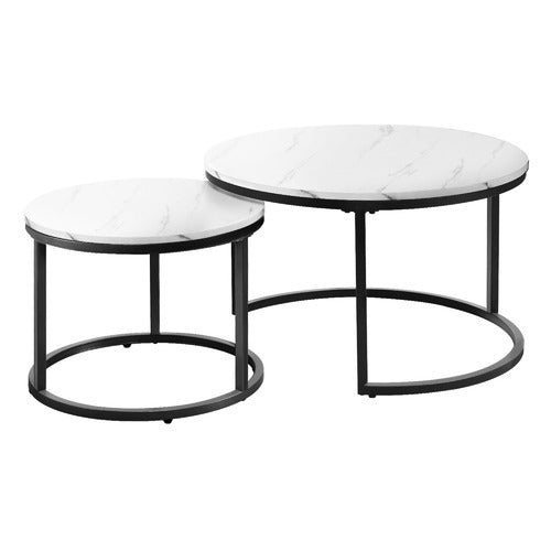 LIVING FUSION 2 PIECE HEIDI NESTING COFFEE TABLE SET