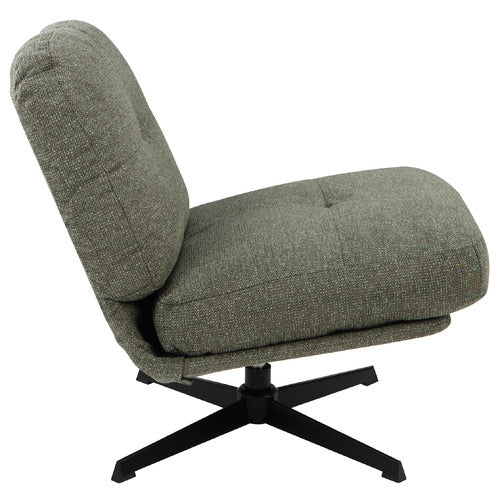 2 PIECE JEROME SWIVEL ACCENT CHAIR & OTTOMAN SET