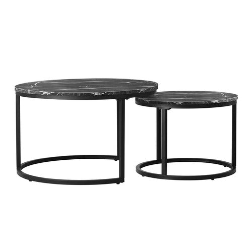 LIVING FUSION 2 PIECE JOHAN NESTING COFFEE TABLE SET