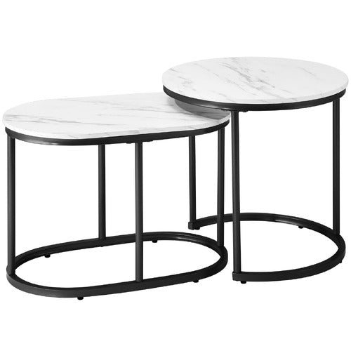 LIVING FUSION 2 PIECE MARIA NESTING COFFEE TABLE SET