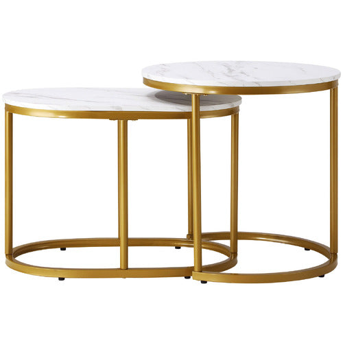 LIVING FUSION 2 PIECE MARIA NESTING COFFEE TABLE SET