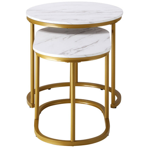 LIVING FUSION 2 PIECE MARIA NESTING COFFEE TABLE SET
