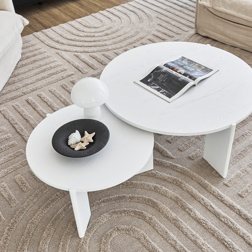 MADDISON LANE 2 PIECE SENECA COFFEE TABLE SET