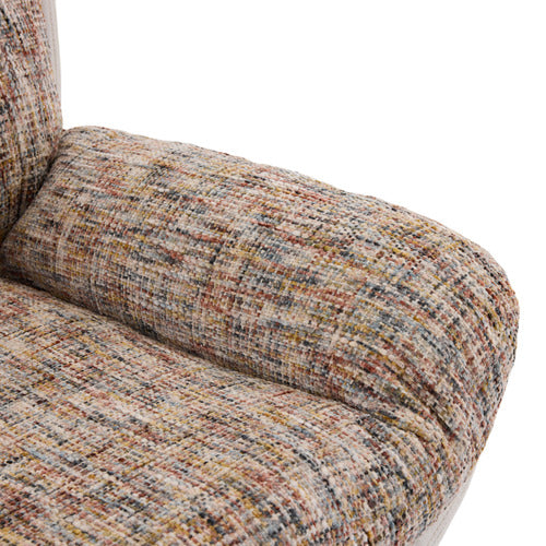 CASSINGTON HOME 2 PIECE RYE UPHOLSTERED SWIVEL CHAIR & FOOTSTOOL SET