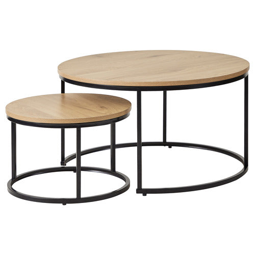 MADDISON LANE 2 PIECE SONOMA NESTING COFFEE TABLE SET
