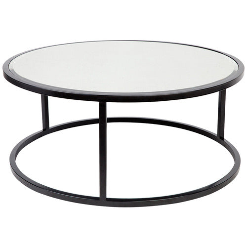 REXINGTON HOME 2 PIECE STELLA MIRROR-TOP NESTING COFFEE TABLE SET