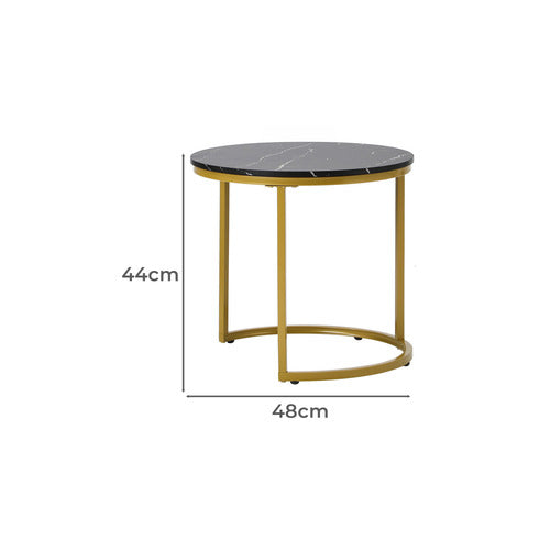 LIVING FUSION 2 PIECE SYBIL NESTING COFFEE TABLE SET