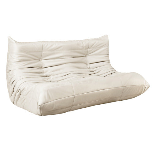 OAKLEIGH HOME VEGA 2 SEATER TOGO LAZY CATERPILLAR REPLICA LOUNGE SOFA