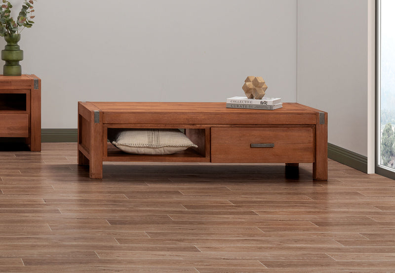 SILVERWOOD COFFEE TABLE 	PEWTER