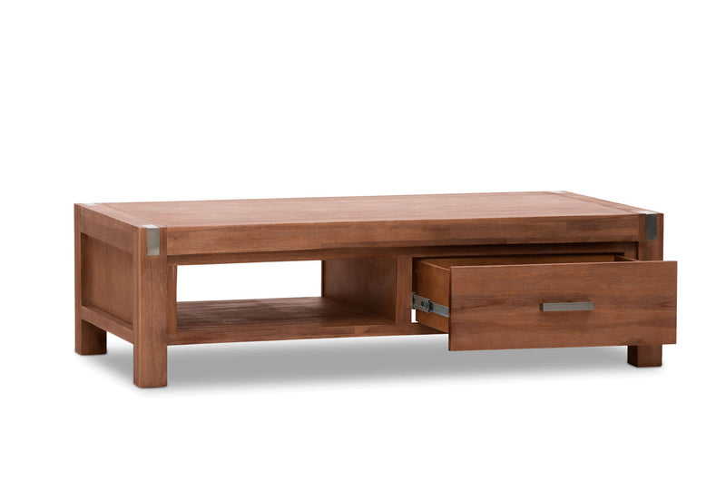 SILVERWOOD COFFEE TABLE 	PEWTER