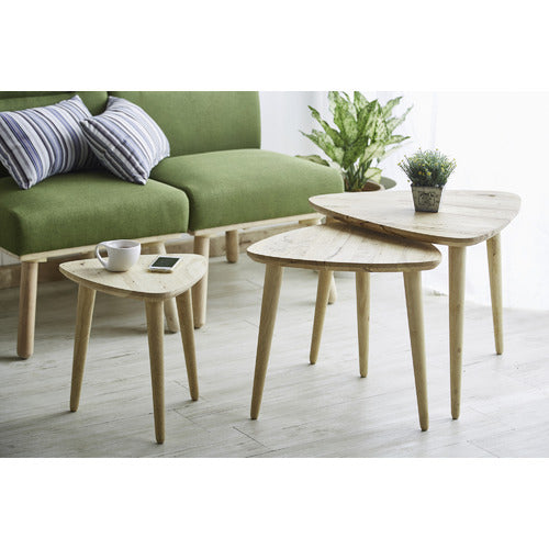 MAJA ANSEL DESIGN 3 PIECE PARSONS NESTING COFFEE TABLE SET