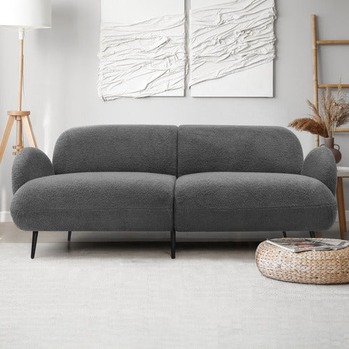 OAKLEIGH HOME GREER 3 SEATER UPHOLSTERED SOFA
