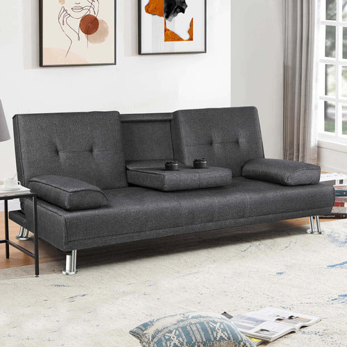 HOXTON ROOM KYRYLO 2 SEATER SINGLE UPHOLSTERED SOFA BED