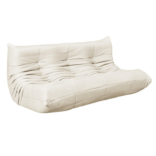 OAKLEIGH HOME VEGA 3 SEATER TOGO LAZY CATERPILLAR REPLICA LOUNGE SOFA