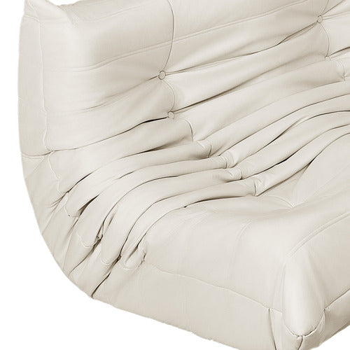 OAKLEIGH HOME VEGA 3 SEATER TOGO LAZY CATERPILLAR REPLICA LOUNGE SOFA