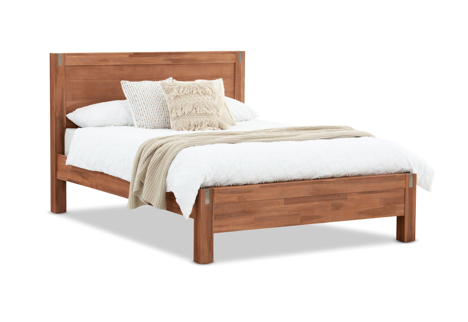 SILVERWOOD KING BED PEWTER
