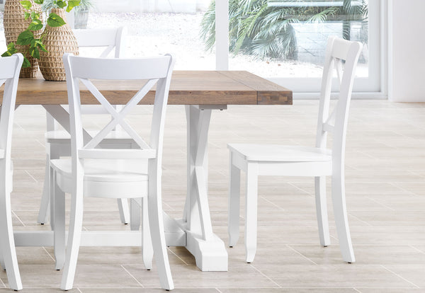 CLOUDS DINING CHAIR 	WHITE