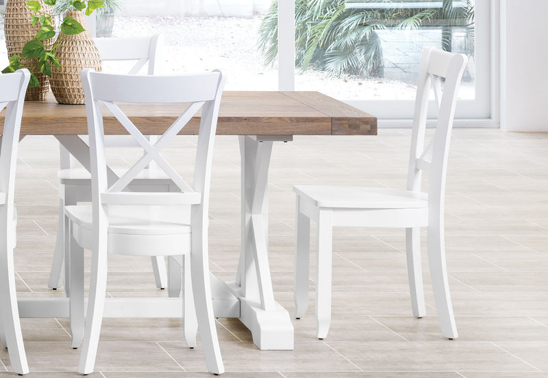 CLOUDS DINING CHAIR 	WHITE