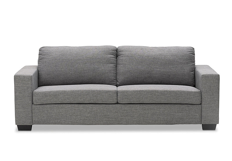 BONZA FABRIC 3 SEATER SOFA GREY