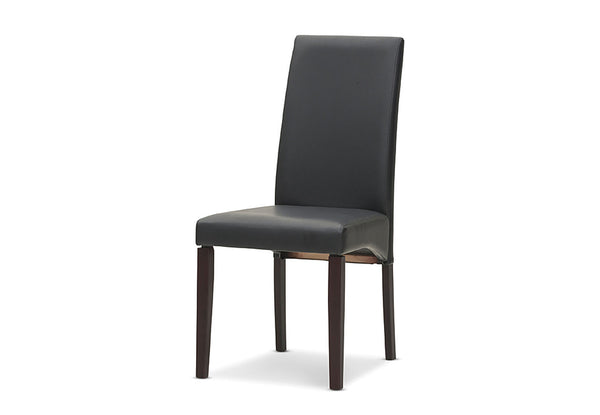 SUMMIT DINING CHAIR 	BLACK/CHARCOAL