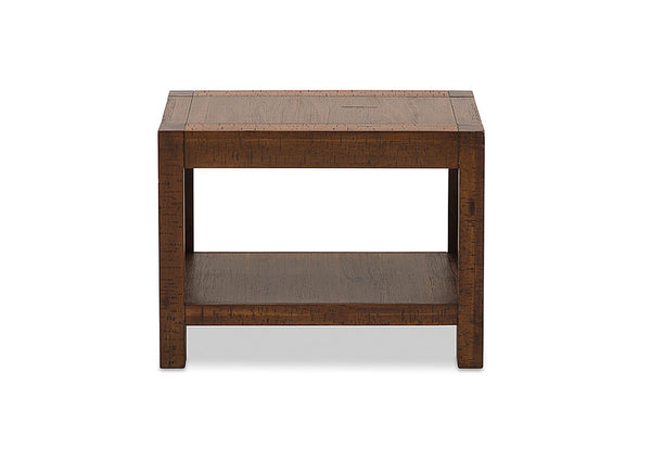 BISBEE LAMP TABLE ANTIQUE BROWN