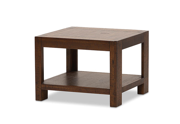 BISBEE LAMP TABLE ANTIQUE BROWN