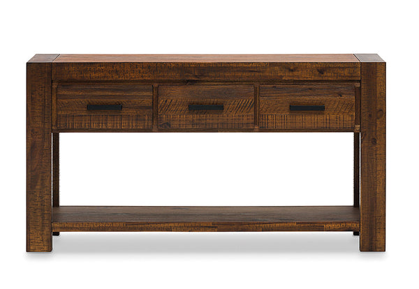 BISBEE SOFA TABLE ANTIQUE BROWN