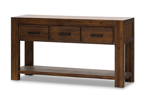 BISBEE SOFA TABLE ANTIQUE BROWN