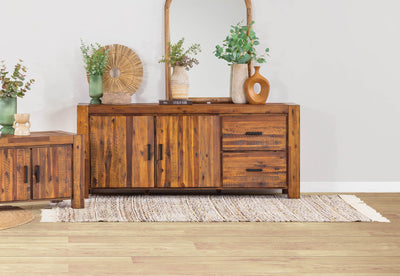 BISBEE BUFFET ANTIQUE BROWN