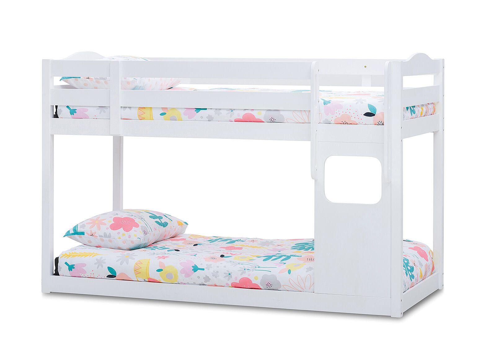 CAPTAIN JACK SINGLE CABIN BUNK BED WHITE