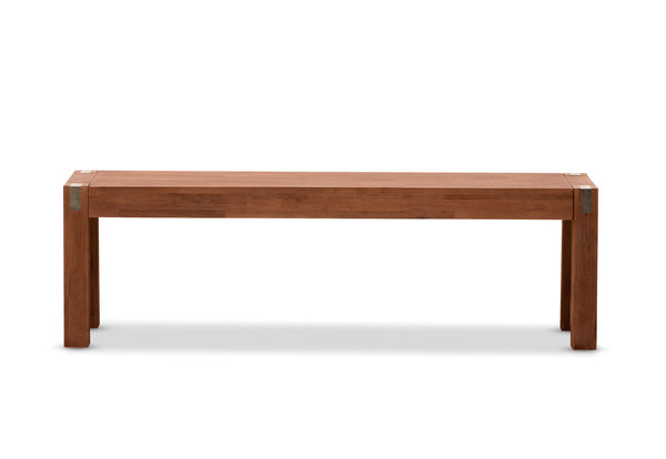 SILVERWOOD 1500 DINING BENCH 	PEWTER