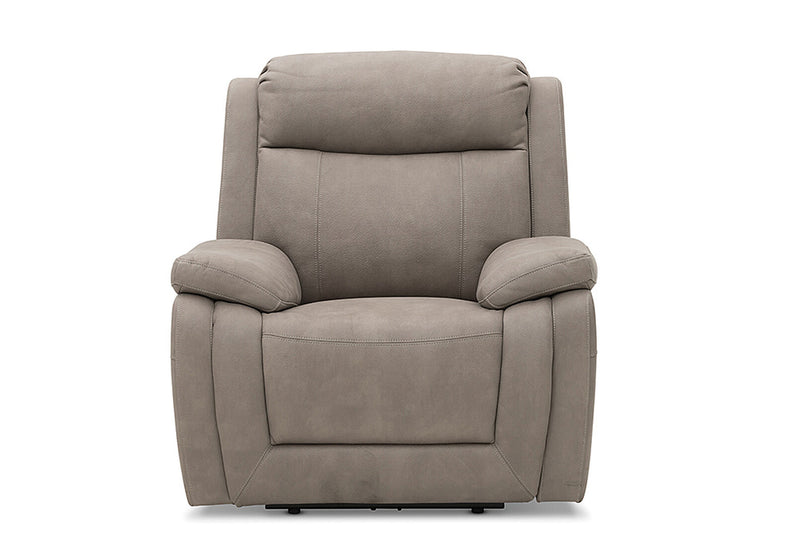 SAN MARCO FABRIC ELECTRIC RECLINER STONE