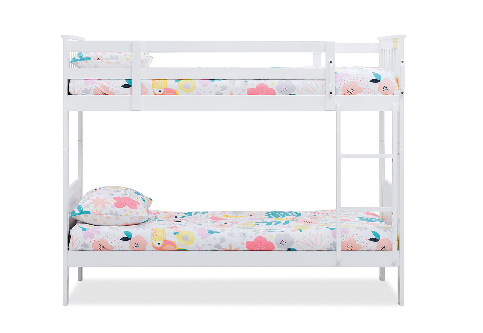 CAPTAIN JACK DOUBLE BUNK BED WHITE