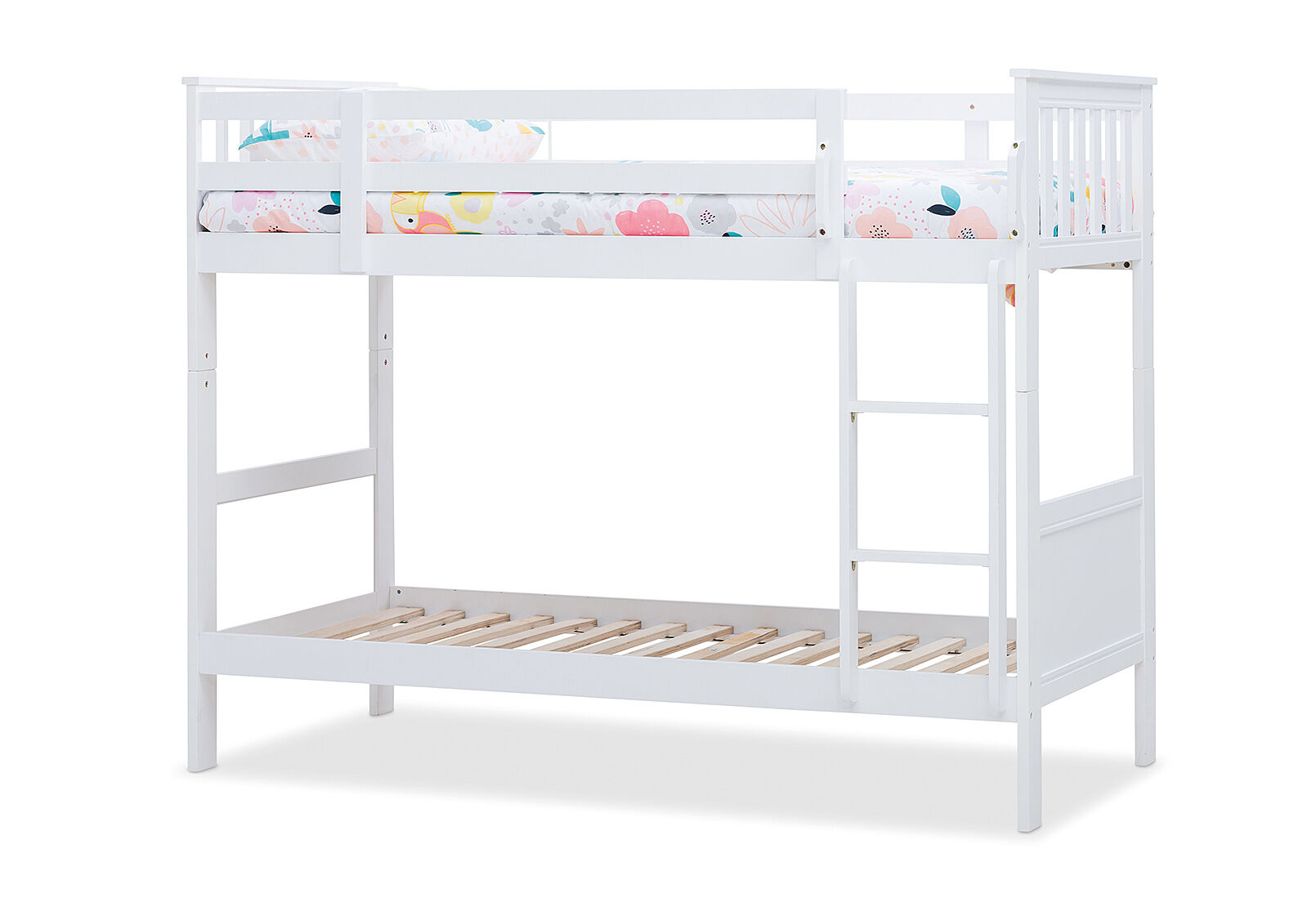 CAPTAIN JACK DOUBLE BUNK BED WHITE