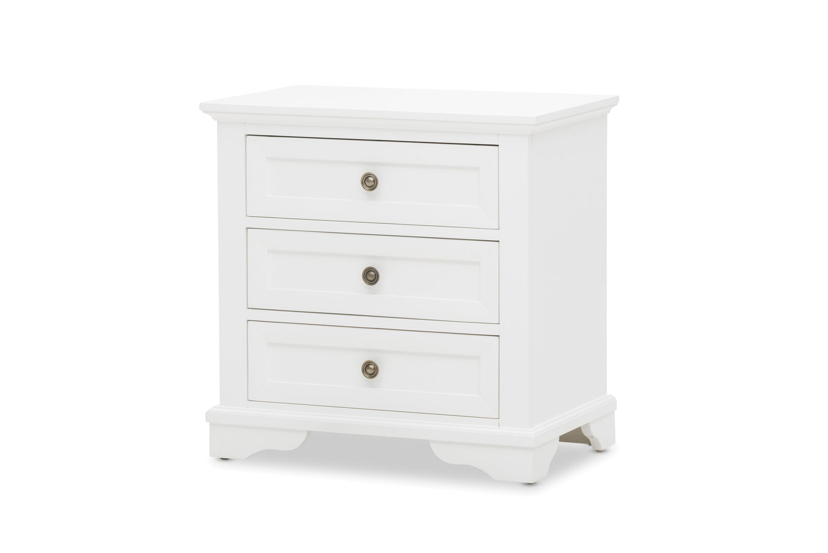 CHANELLE BEDSIDE WHITE